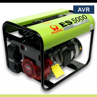 Pramac ES5000 Agregat prądotwórczy trójfazowy AVR 400V Honda 5/4,3 kW