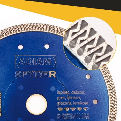 ADIAM Spyder 115mm Tarcza diamentowa glazura, gres