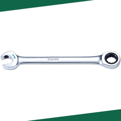 SATA 43609 Klucz płasko-oczkowy z podwójną grzechotką 13mm