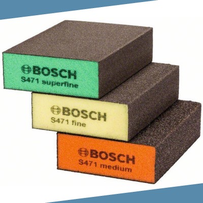 Bosch 2608621253 Zestaw gąbek szlifierskich