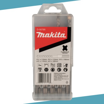 Makita D-00795 Zestaw wierteł SDS-PLUS