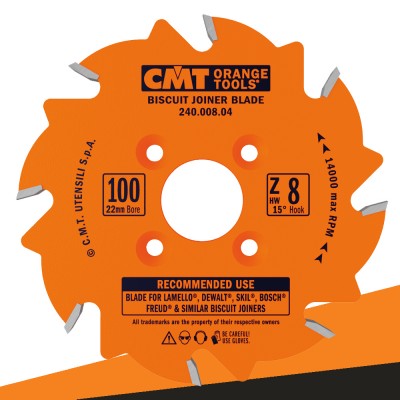 CMT 240.008.04 Frez do lamelek 110x22mm 8Z