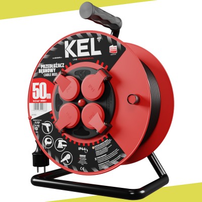 KEL W-97057 Przedłużacz bębnowy 50m