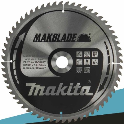 Makita B-32817 Tarcza tnąca MAKBLADE 305x30mm 60Z