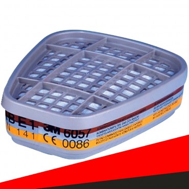 3M 6057 Pochłaniacz przeciw gazom i oparom