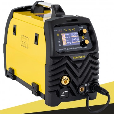 Magnum MIG 222 DUAL PULS LCD Spawarka inwerterowa
