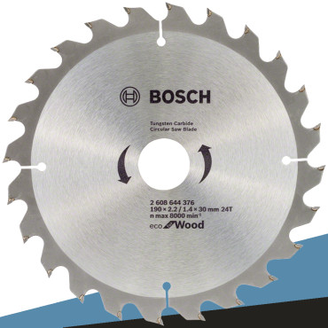 Bosch 2608644376 Tarcza tnąca Eco for wood 190x30mm 24Z