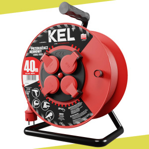 KEL W-97063 Przedłużacz bębnowy 40m