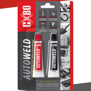 CX-80 AUTO WELD Dwuskładnikowy klej epoksydowy