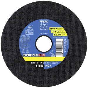 PFERD EHT 125-1,0 START STEELOX Tarcze tnące 125mm 100szt. w skrzynce