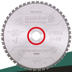 Metabo 628221000 Tarcza tnąca 254x30mm 48Z