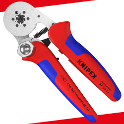 KNIPEX 97 55 14 Samonastawne szczypce do zagniatania tulejek