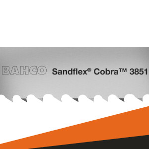 Bahco 3851 Piła taśmowa 27x0.9x2455mm 8/12