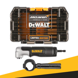 DeWALT DT70782 Zestaw końcówek udarowych z głowicą kątową McLaren 33 elementy
