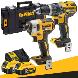 DeWALT DCK266P2 Zestaw wiertarko-wkrętarka + zakrętarka DCF887 + DCD796