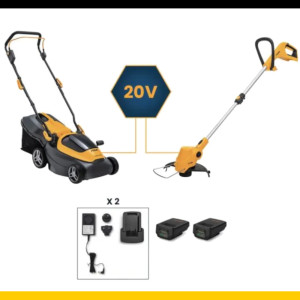 STIGA COLLECTOR 136E + GT100E Zestaw kosiarka i podkaszarka akumulatorowa