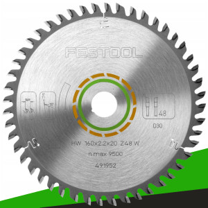 FESTOOL 491952 Tarcza tnąca 160x20mm 48Z